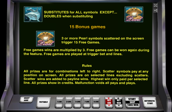 Игровой автомат Dolphin's Pearl - денежное приключение с дельфинами в казино Вулкан