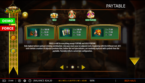 Игровой автомат Bier Haus - выигрывай по крупному в казино Адмирал