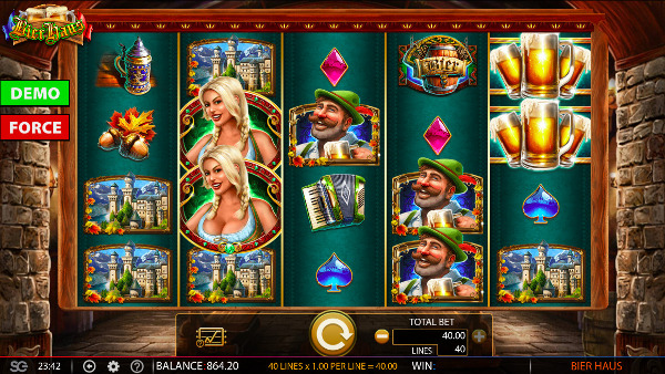 Игровой автомат Bier Haus - выигрывай по крупному в казино Адмирал