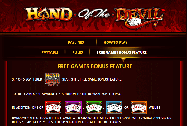 Игровой автомат Hand of the Devil - регулярные выигрыши и бонусы в казино Вулкан Гранд