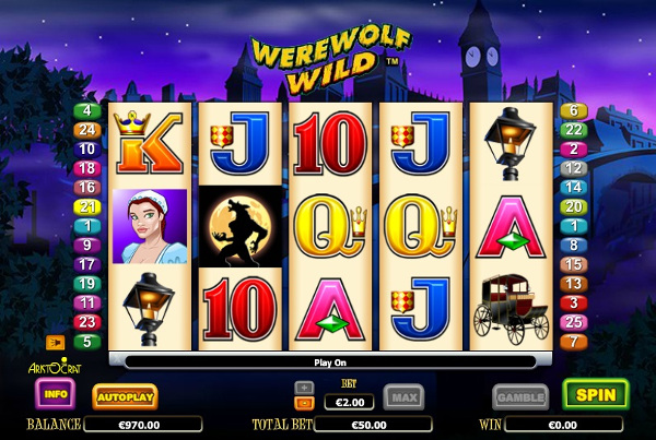Игровой автомат Werewolf Wild - незабываемые выигрыши и бонусы