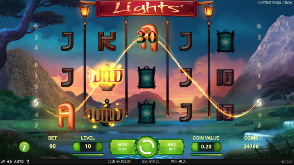 Игровой автомат Lights - выгодные бонусы и регулярные выигрыши в казино Вулкан