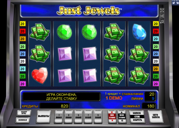 Игровой автомат Just Jewels - самый щедрый слот в казино Вулкан