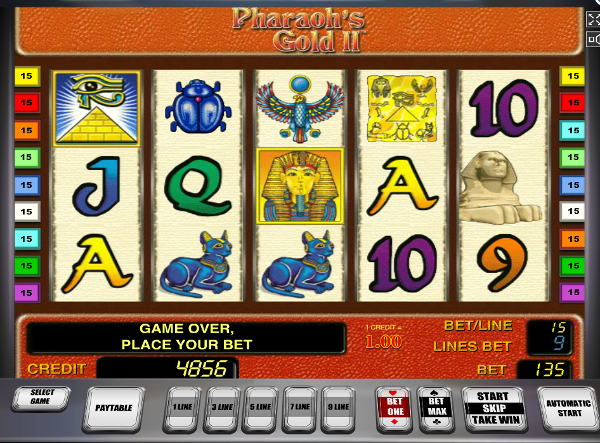 Игровой автомат Pharaoh's Gold 2 - играй в лучшие 777 автоматы Вулкан Вегас