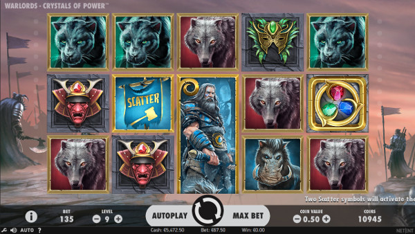 Игровой автомат Warlords: Crystals of Power - бесплатно играй в аппарате в Admiral 777 казино