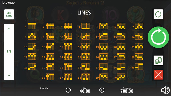 Игровой автомат Secret of Nefertiti 2 - в казино Вулкан Делюкс играть онлайн в Booongo слоты
