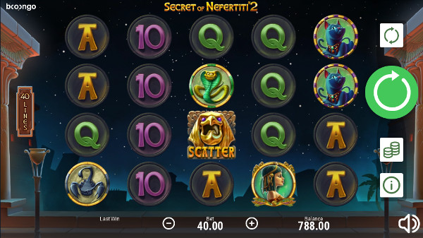 Игровой автомат Secret of Nefertiti 2 - в казино Вулкан Делюкс играть онлайн в Booongo слоты