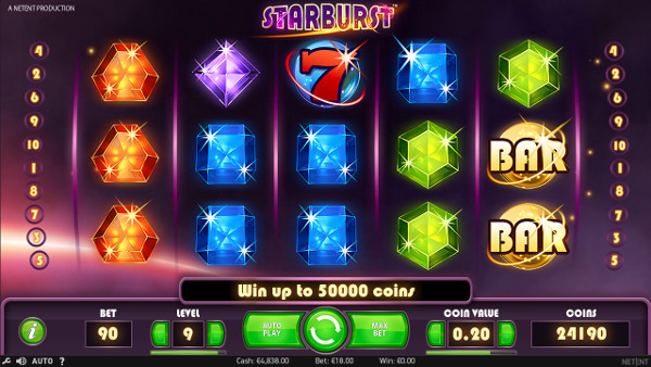 Игровой автомат Starburst - играть в Вулкан Олимп казино онлайн