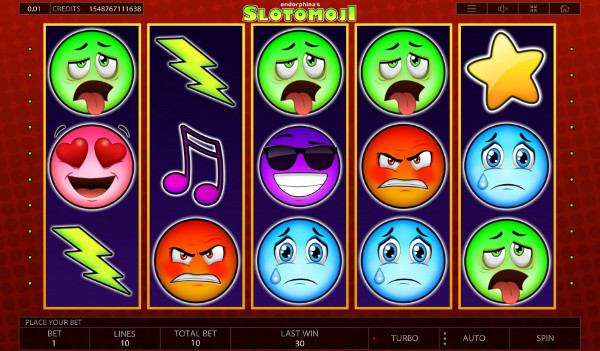 Игровой автомат Slotomoji - в казино Фараон побеждай крупно