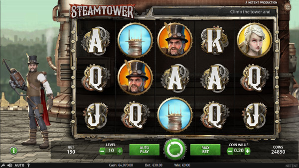 Игровой автомат Steam Tower - в казино Вулкан 24 сорви куш