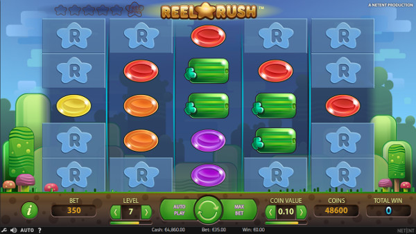 Игровой автомат Reel Rush - в казино Вулкан 24 онлайн крупно выиграй
